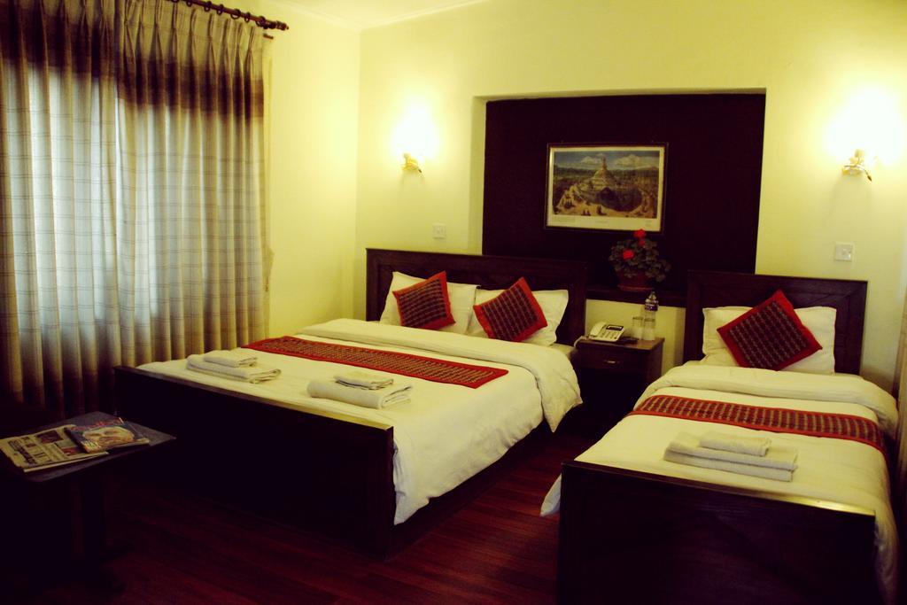 Hotel Peace N Park Catmandu Exterior foto